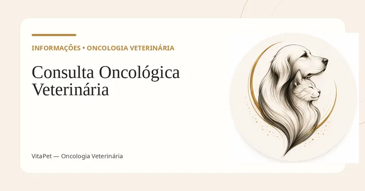 Consulta Oncológica Veterinária